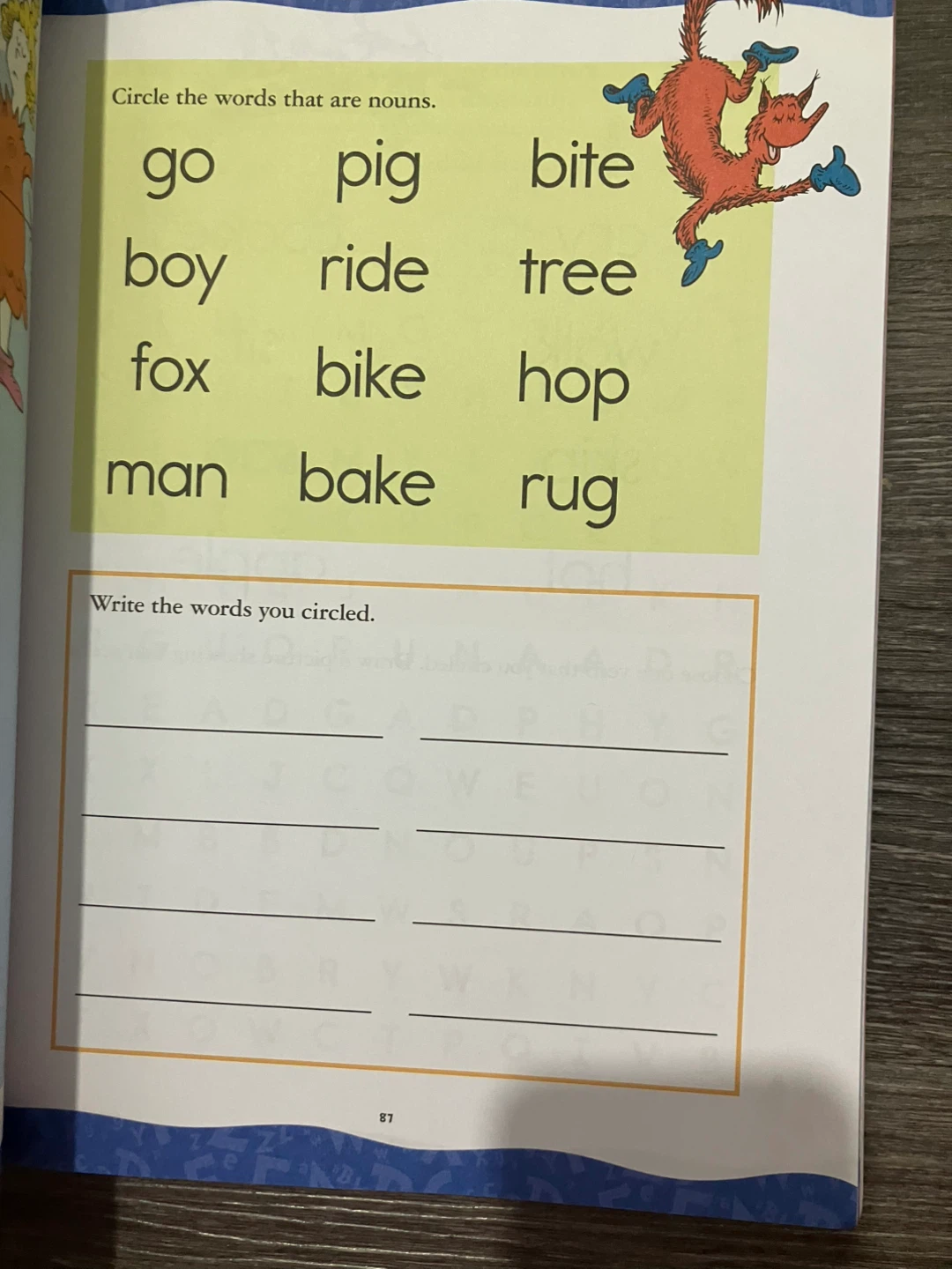 Dr. Seuss Workbook Grade 1 - photo 4