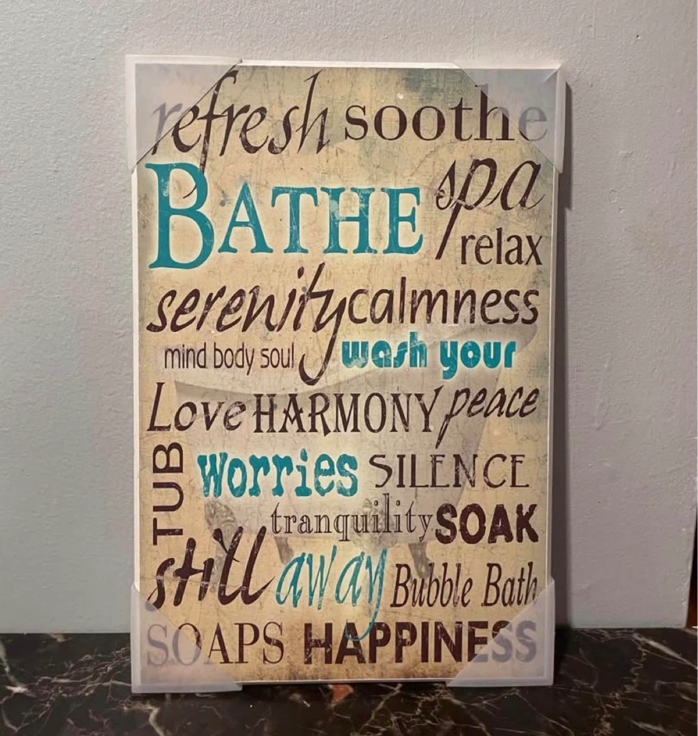 Accent Decor Wall Art $10