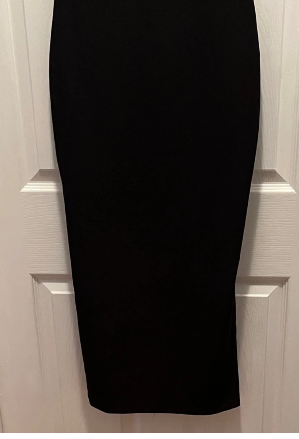 ZARA Small size Black Cutout Midi Dress - photo 3