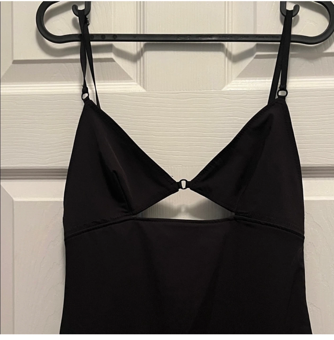 ZARA Small size Black Cutout Midi Dress - photo 2