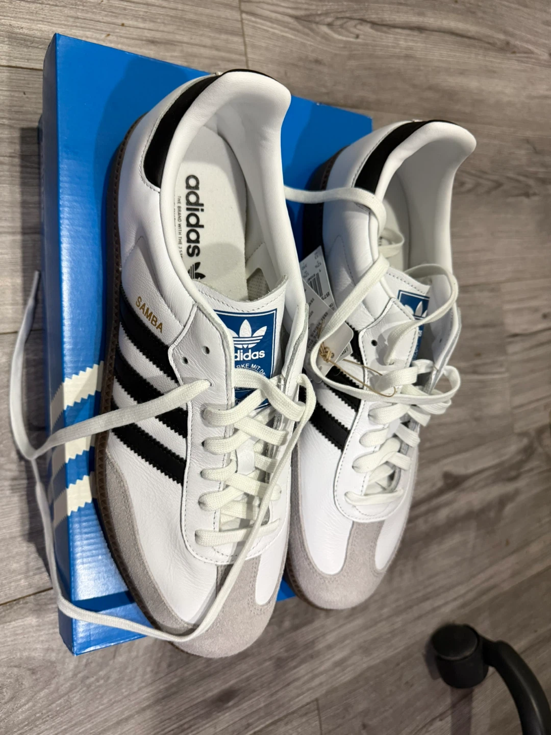 Adidas Samba OG Shoes White Black - Brand New - photo 3