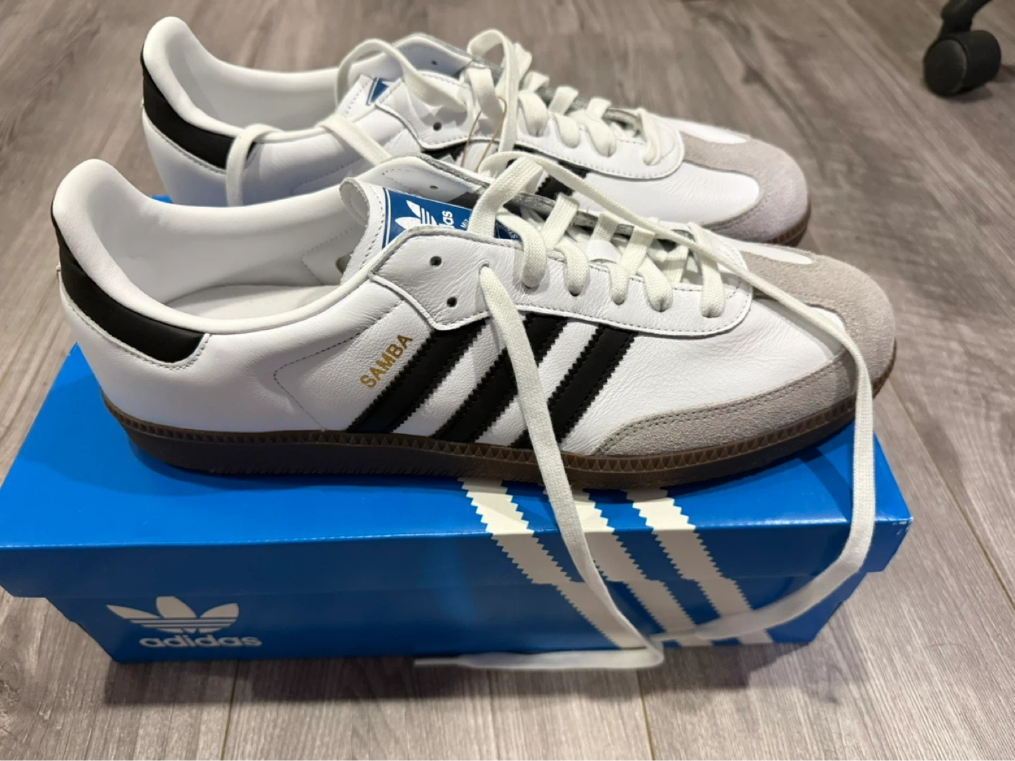 Adidas Samba OG Shoes White Black - Brand New - photo 2