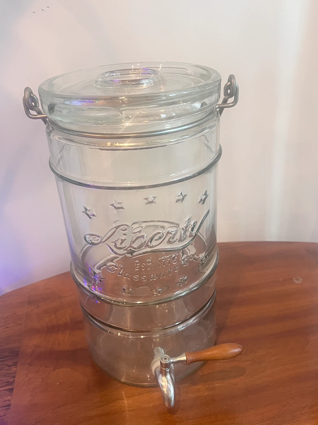 Liberty Glassware Beverage Dispenser