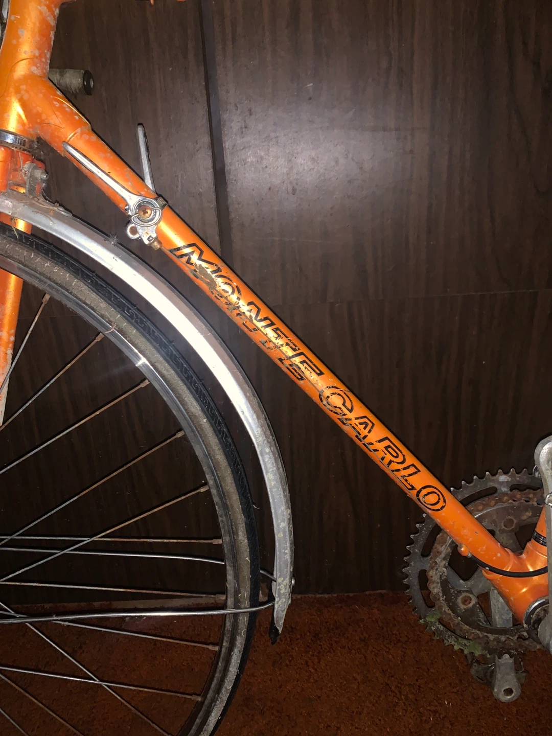 Vintage Orange "MONTE CARLO" Bicycle - photo 2