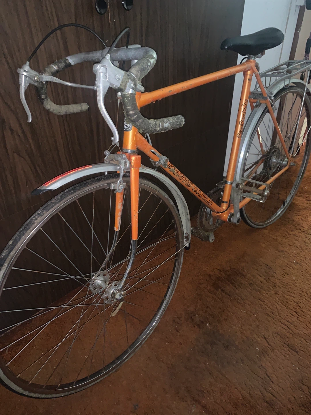 Vintage Orange "MONTE CARLO" Bicycle - photo 3