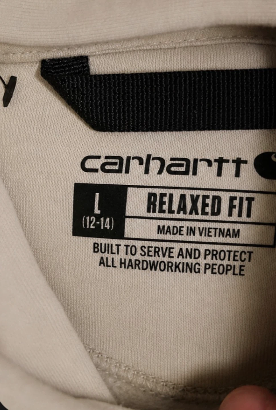 Carhartt Relaxed Fit Hoodie - Size L - photo 2