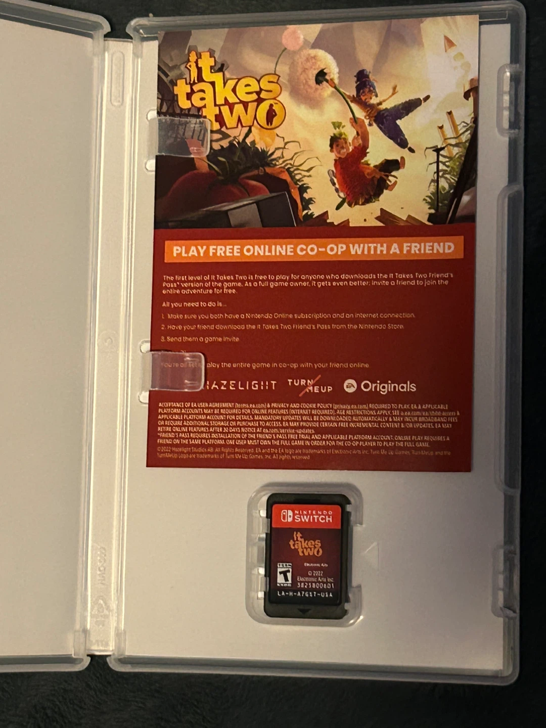 It Takes Two Nintendo Switch Video Game - photo 2