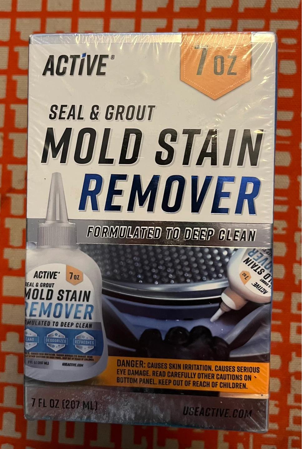 Active Seal & Grout Mold Stain Remover - 7oz