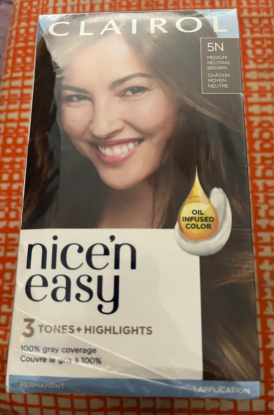 Clairol Nice'n Easy 5N Medium Neutral Brown Hair Color (3 Pack)
