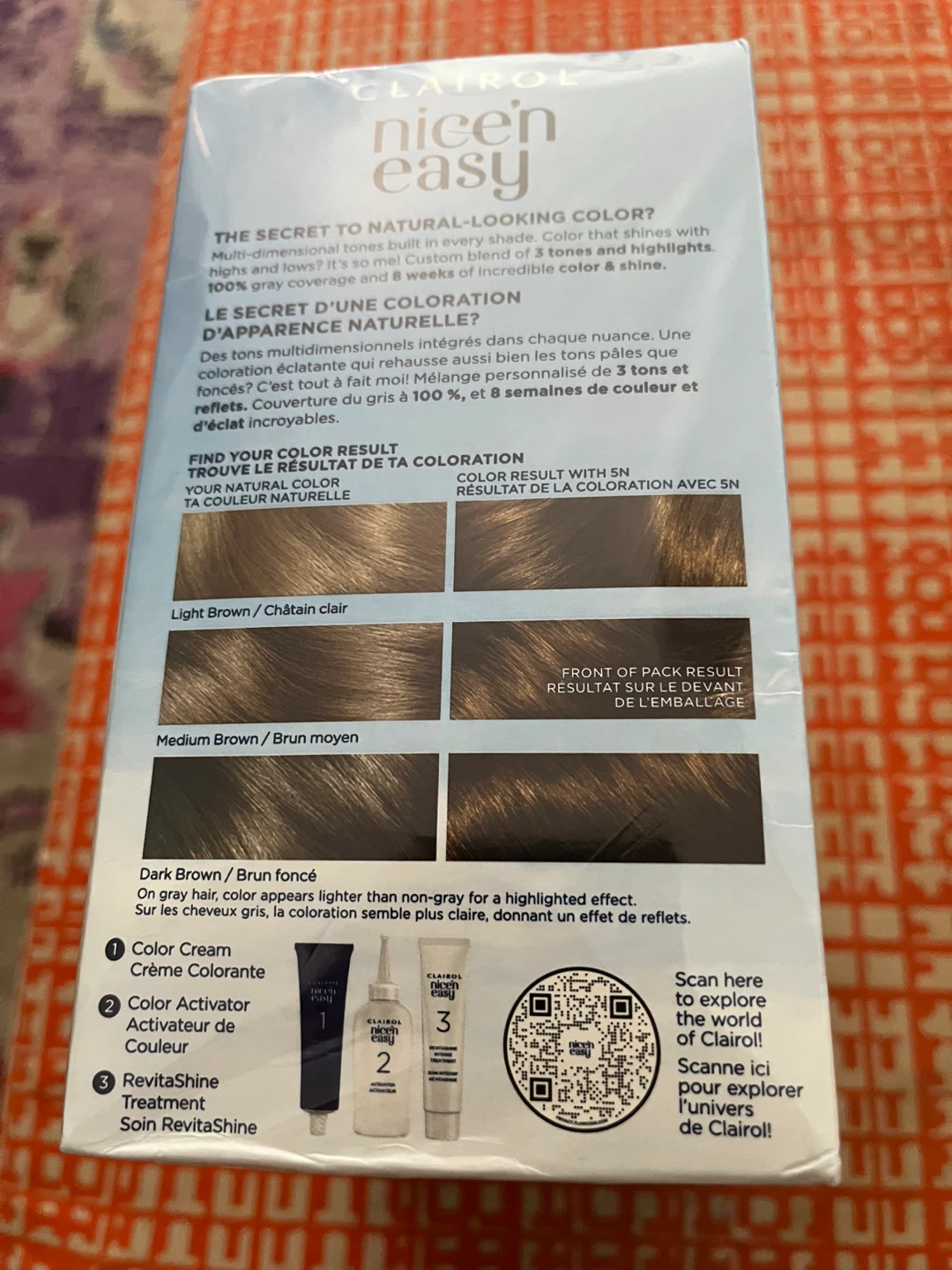 Clairol Nice'n Easy 5N Medium Neutral Brown Hair Color (3 Pack) - photo 3
