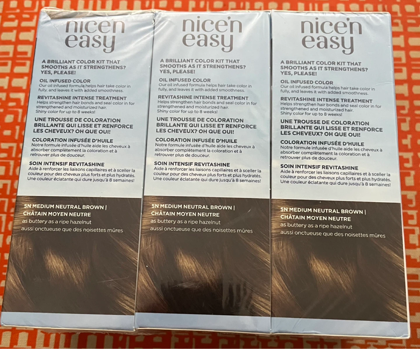 Clairol Nice'n Easy 5N Medium Neutral Brown Hair Color (3 Pack) - photo 2