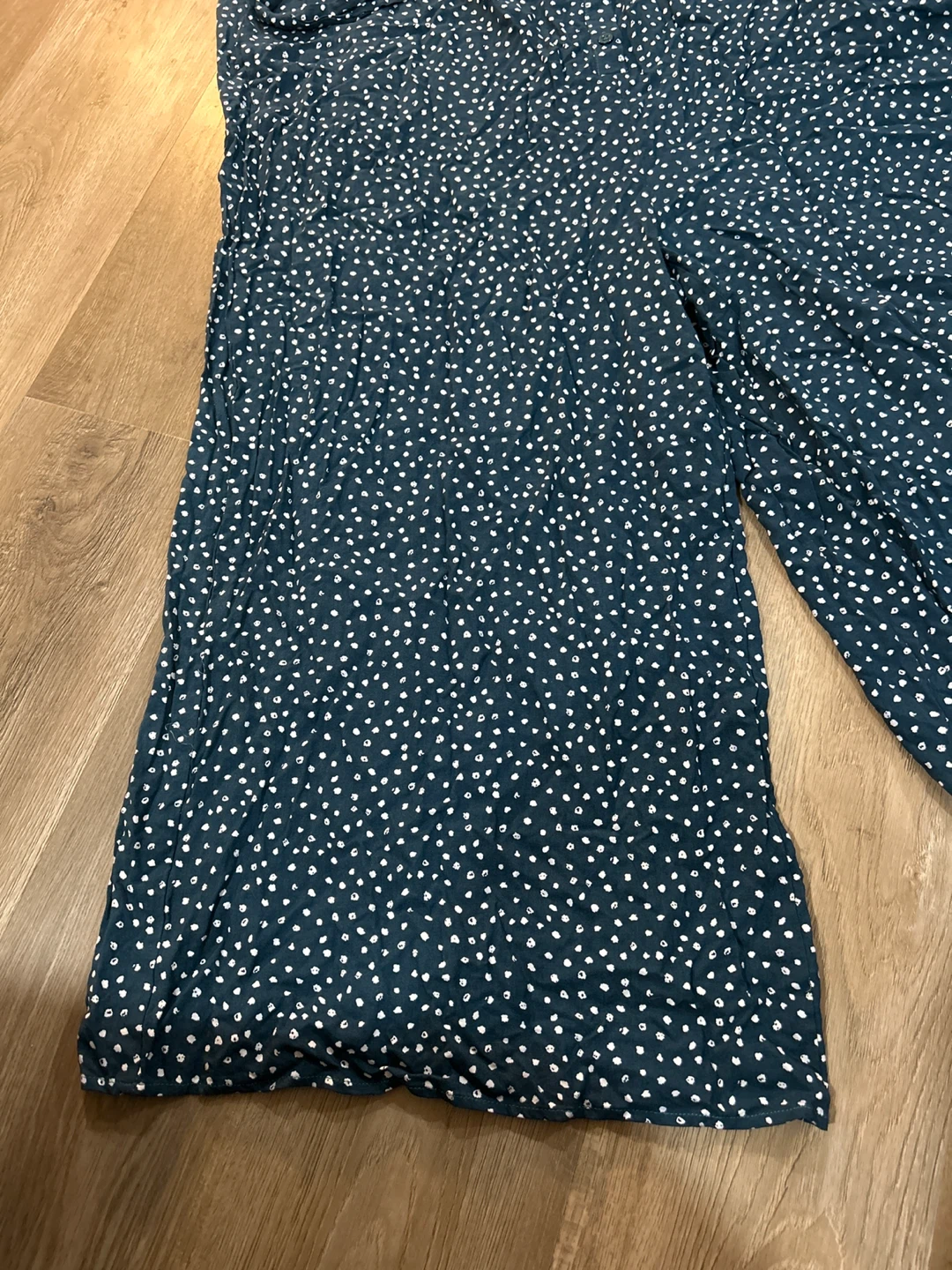 BloomChic Dark Teal Polka Dot Jumpsuit - US 26 - photo 2