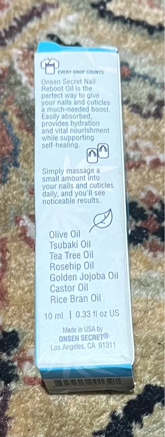 Onsen Secret Nail Reboot Oil - photo 3