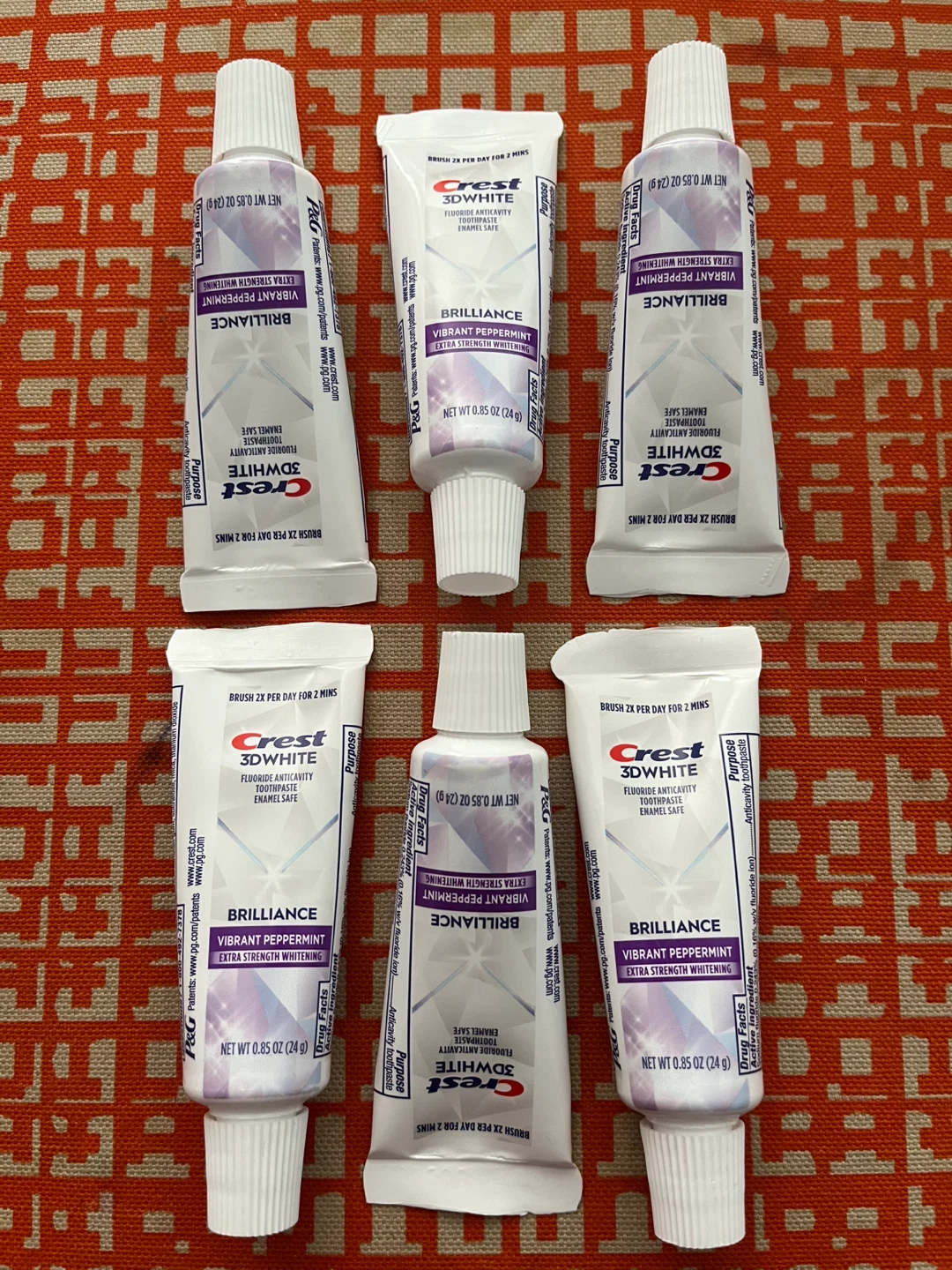 Crest 3D White Brilliance Toothpaste - Vibrant Peppermint