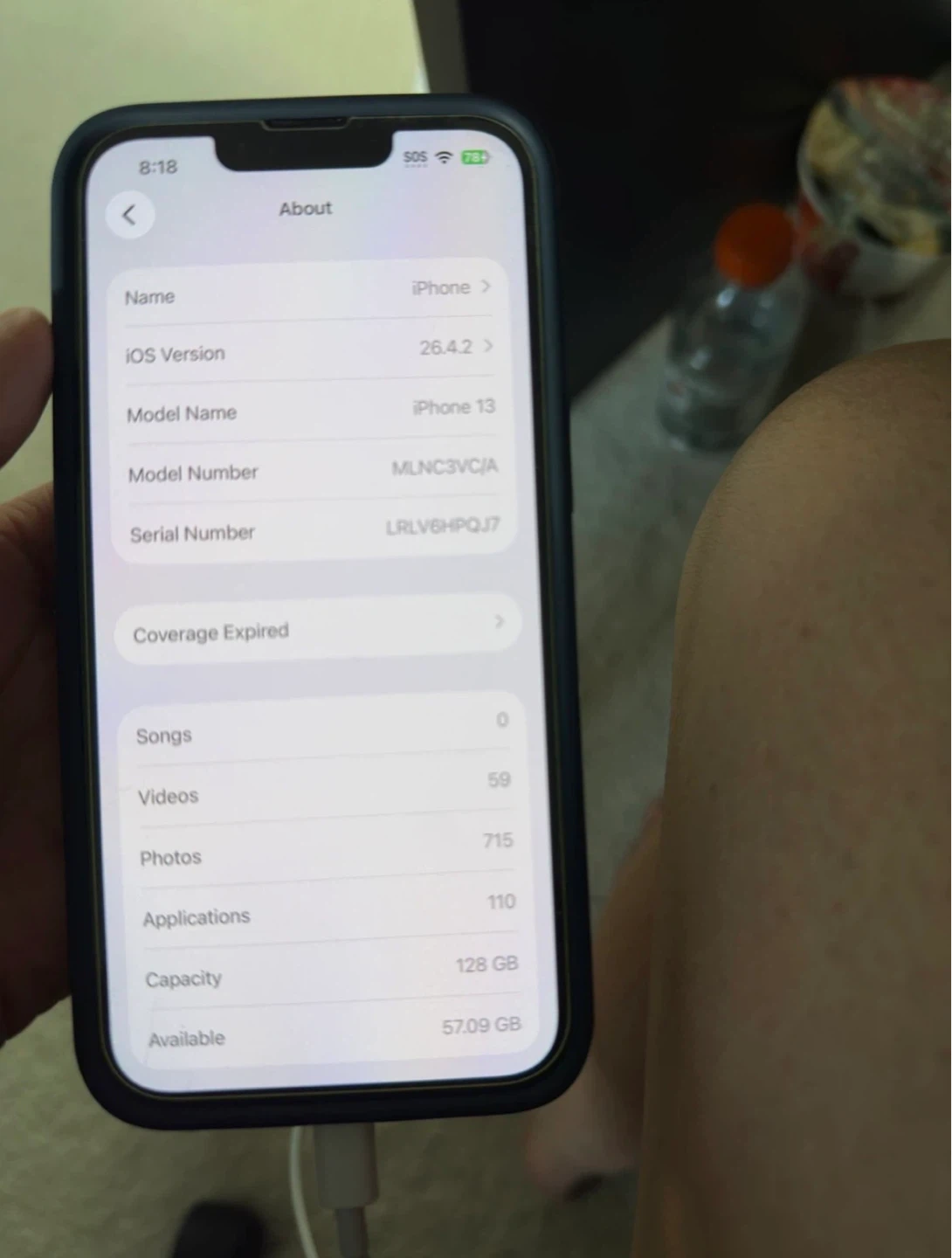 IPhone 13 128 gb and iPhone SE 3rd 64gb