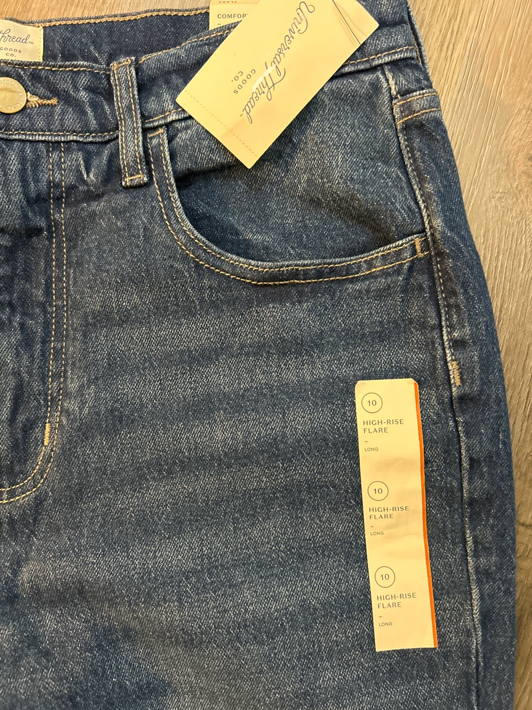 Universal Thread High-Rise Flare Jeans Size 10 Long - photo 3