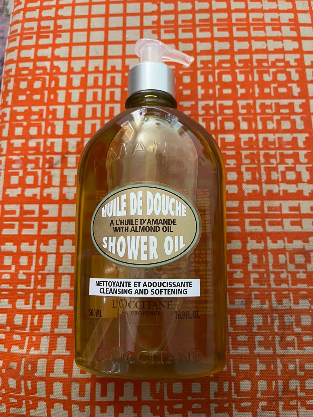 L'Occitane Shower Oil with Almond Oil 16.9 fl oz