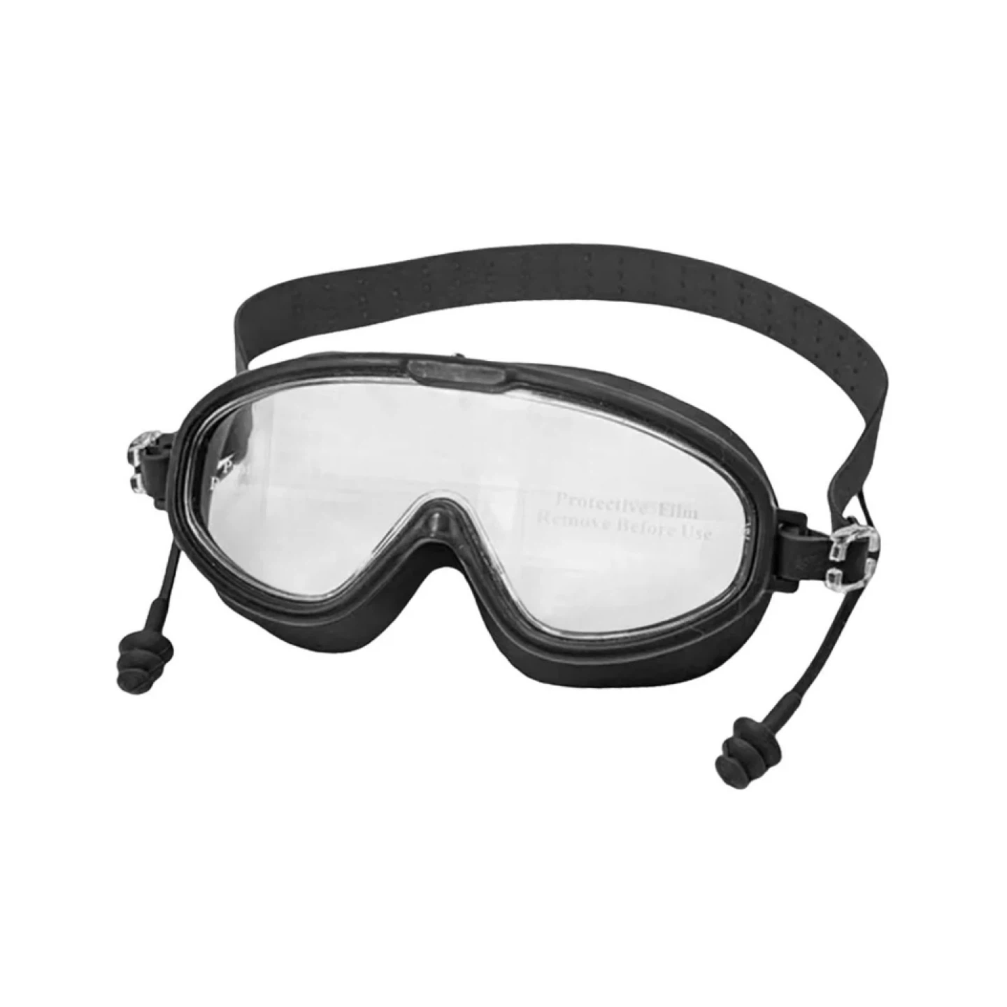 Swim Goggles with Earplugs and Case