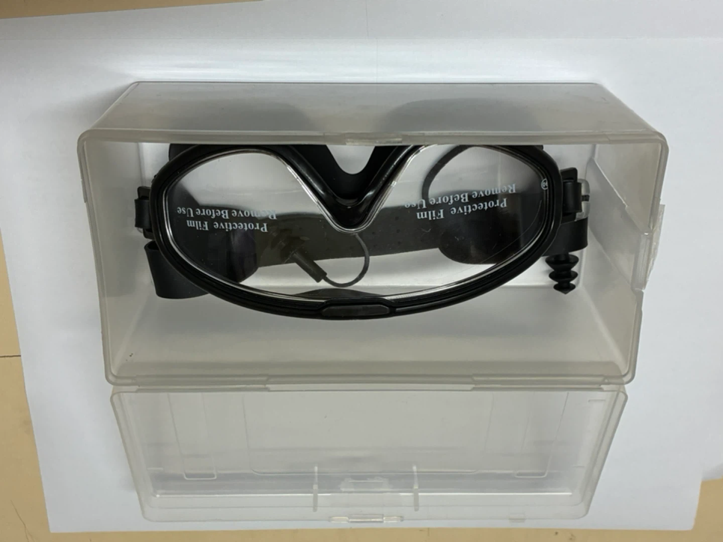 Swim Goggles with Earplugs and Case - photo 3