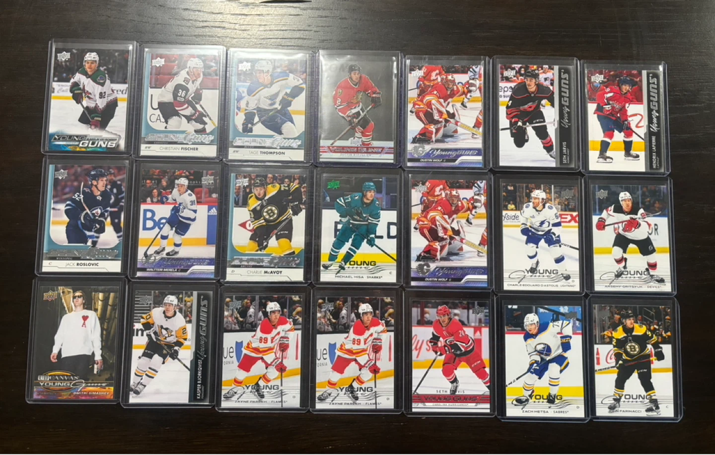 86 Card Young Guns Hockey Card Lot