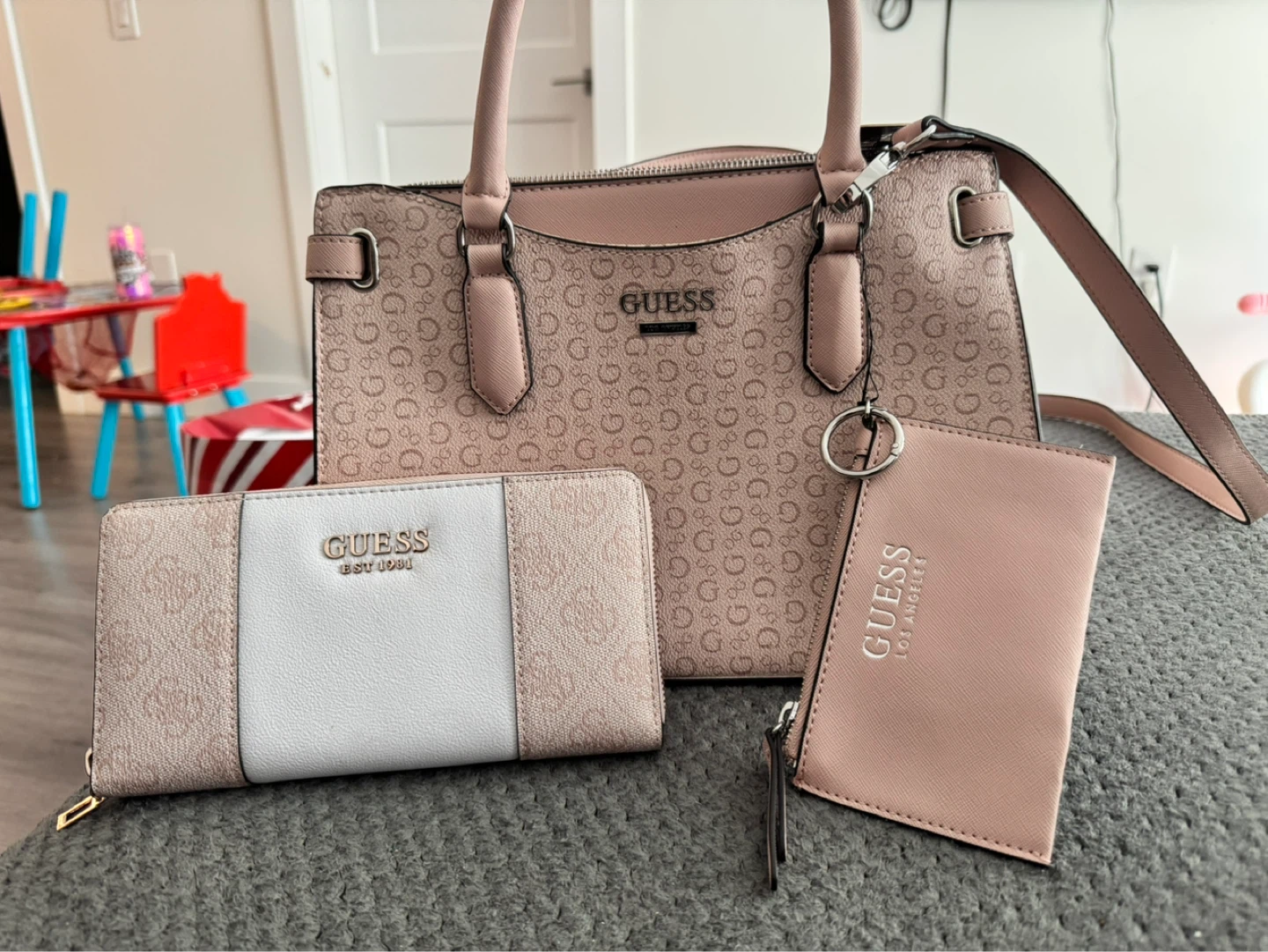 Guess Wallet and Handbag Set