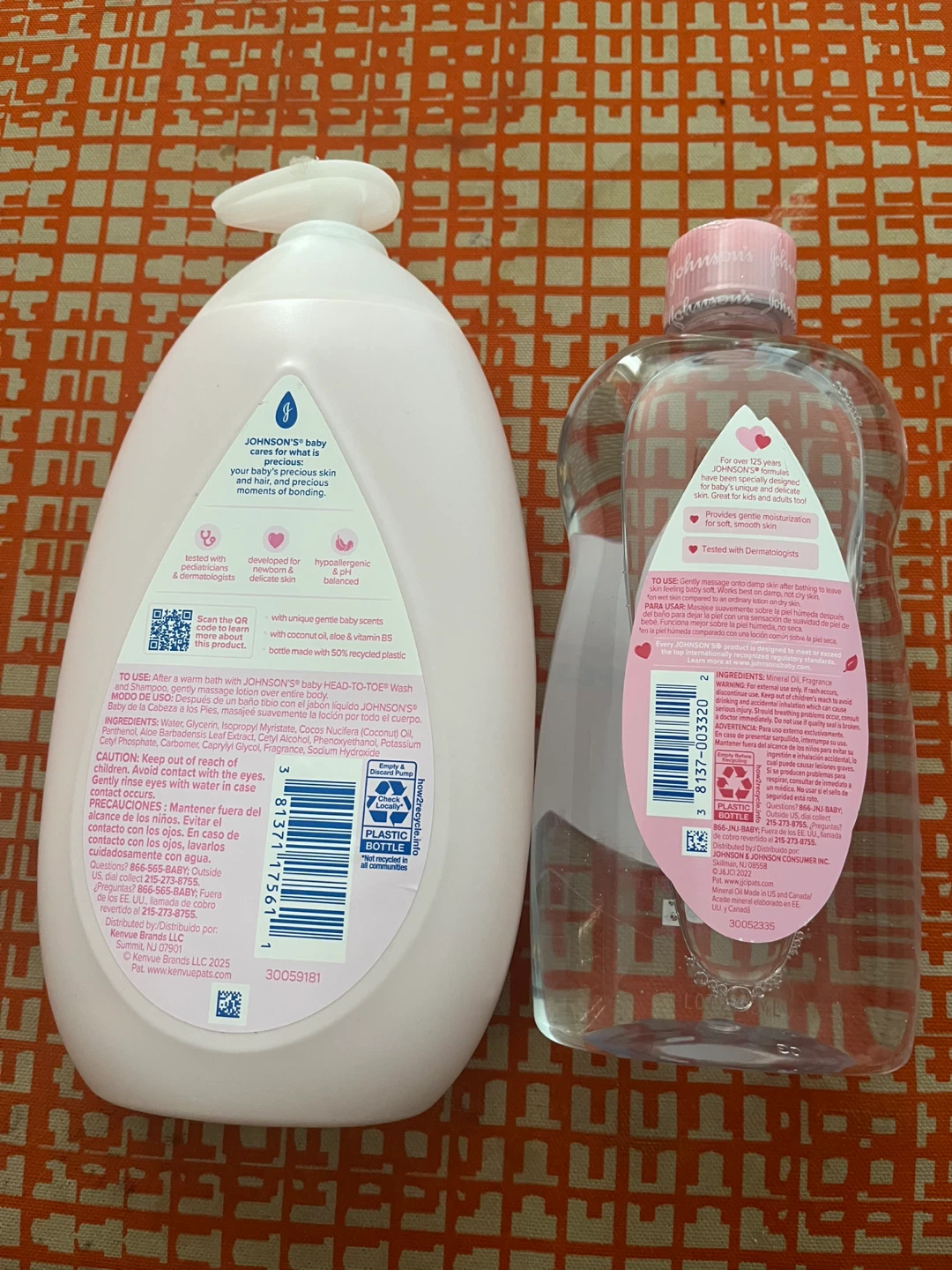 Johnson's Baby Lotion and Baby Oil Set - photo 2