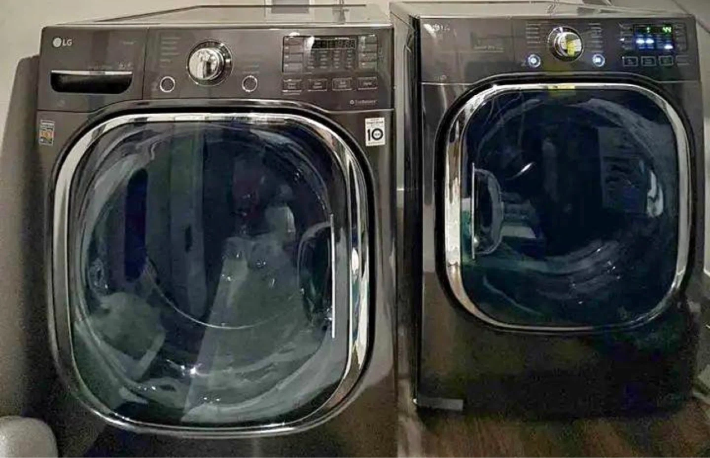LG Front Load Washer and Dryer Set