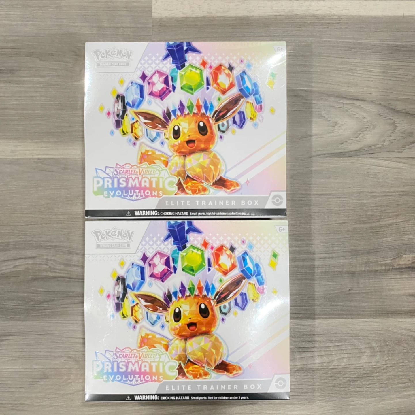 Pokemon Scarlet & Violet Prismatic Evolutions Elite Trainer Box