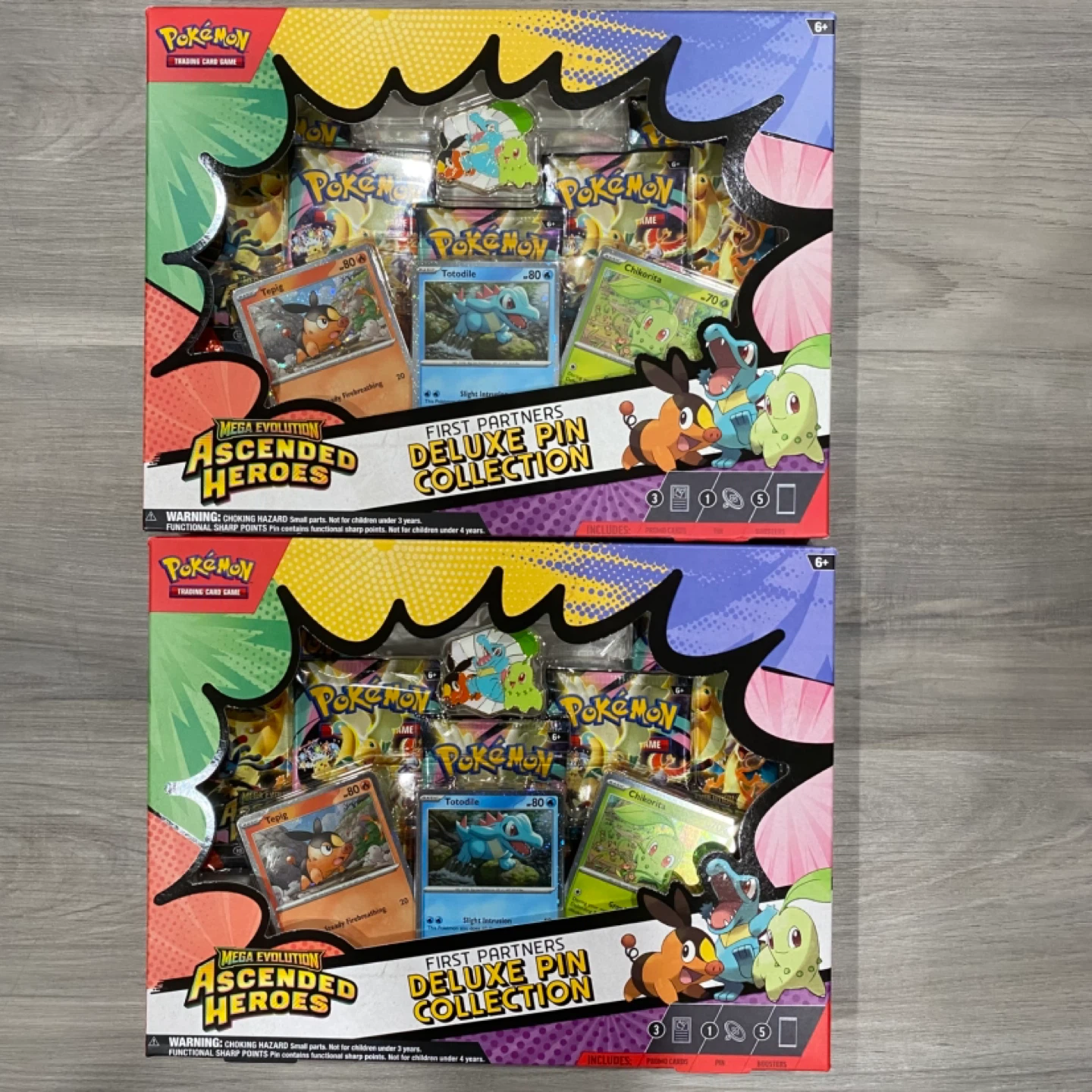 Pokémon TCG First Partners Deluxe Pin Collection
