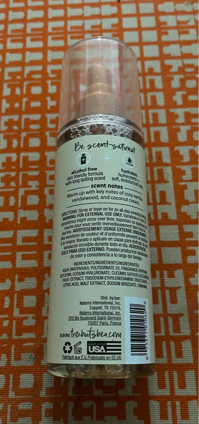 Tree Hut Vanilla Fragrance Mist - 177 ml - photo 2