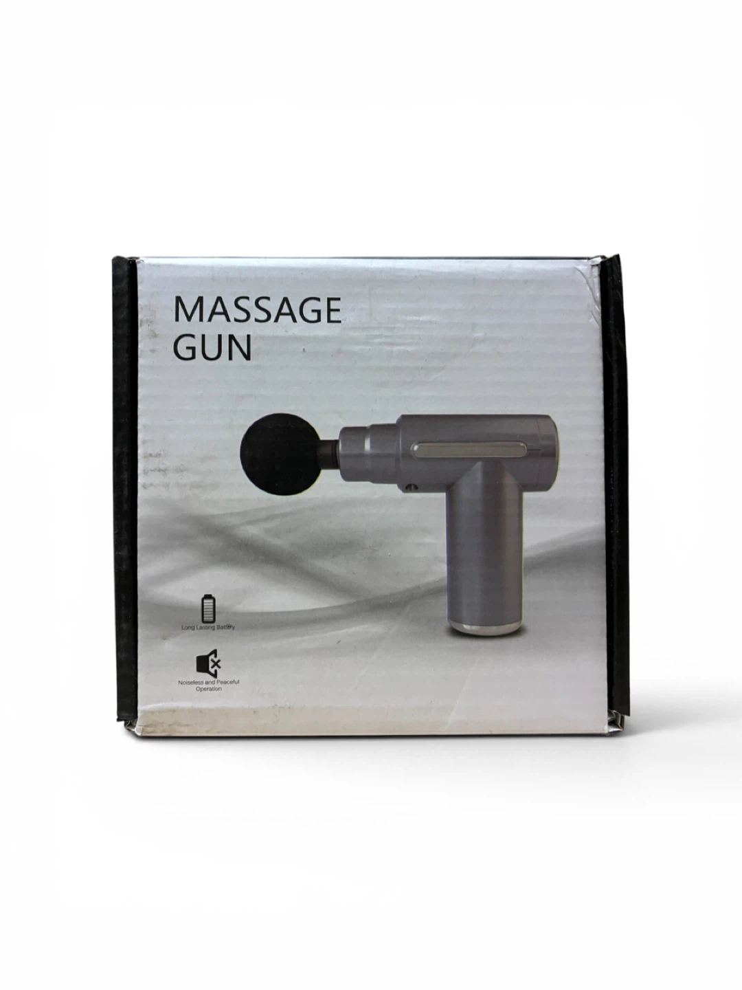 Black Massage Gun with 4 Attachments