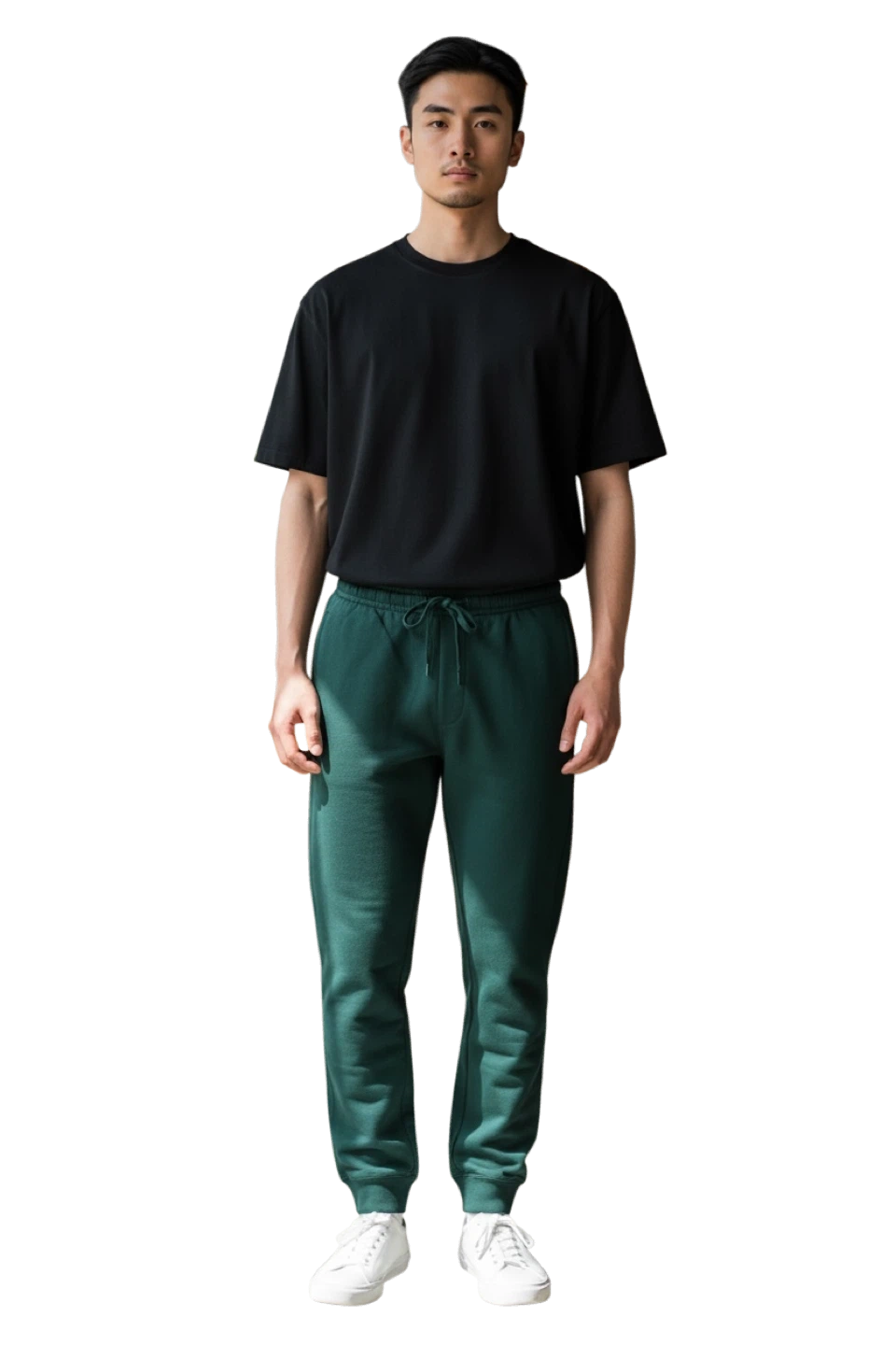 Men's Green Jogger Sweatpants