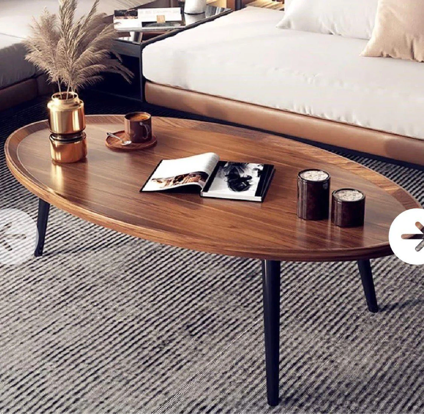 Oval Coffee Table