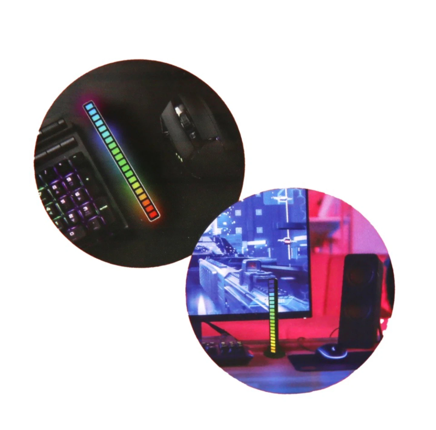 nLockd LED Sound Equalizer - USB Powered - photo 2