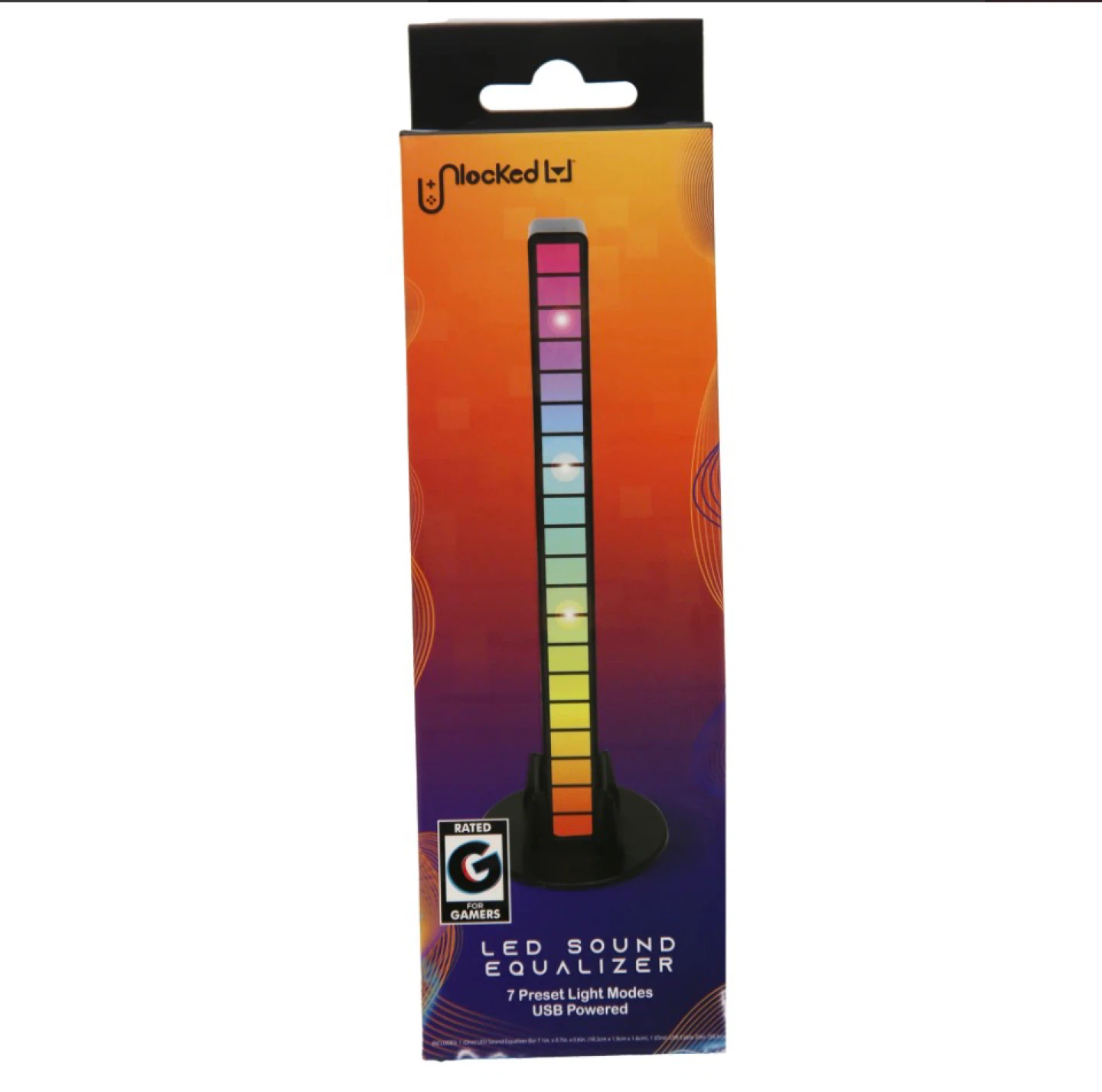 nLockd LED Sound Equalizer - USB Powered - photo 3