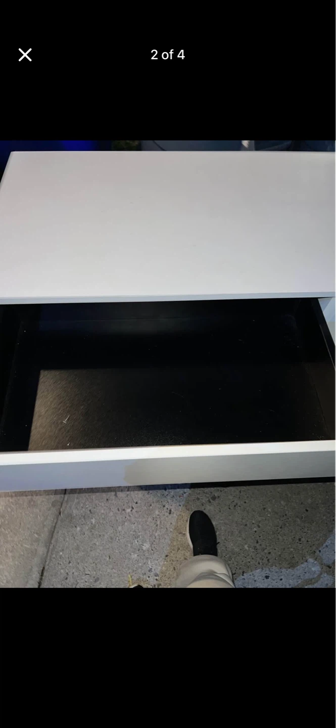 White dresser with 6 drawers - photo 4