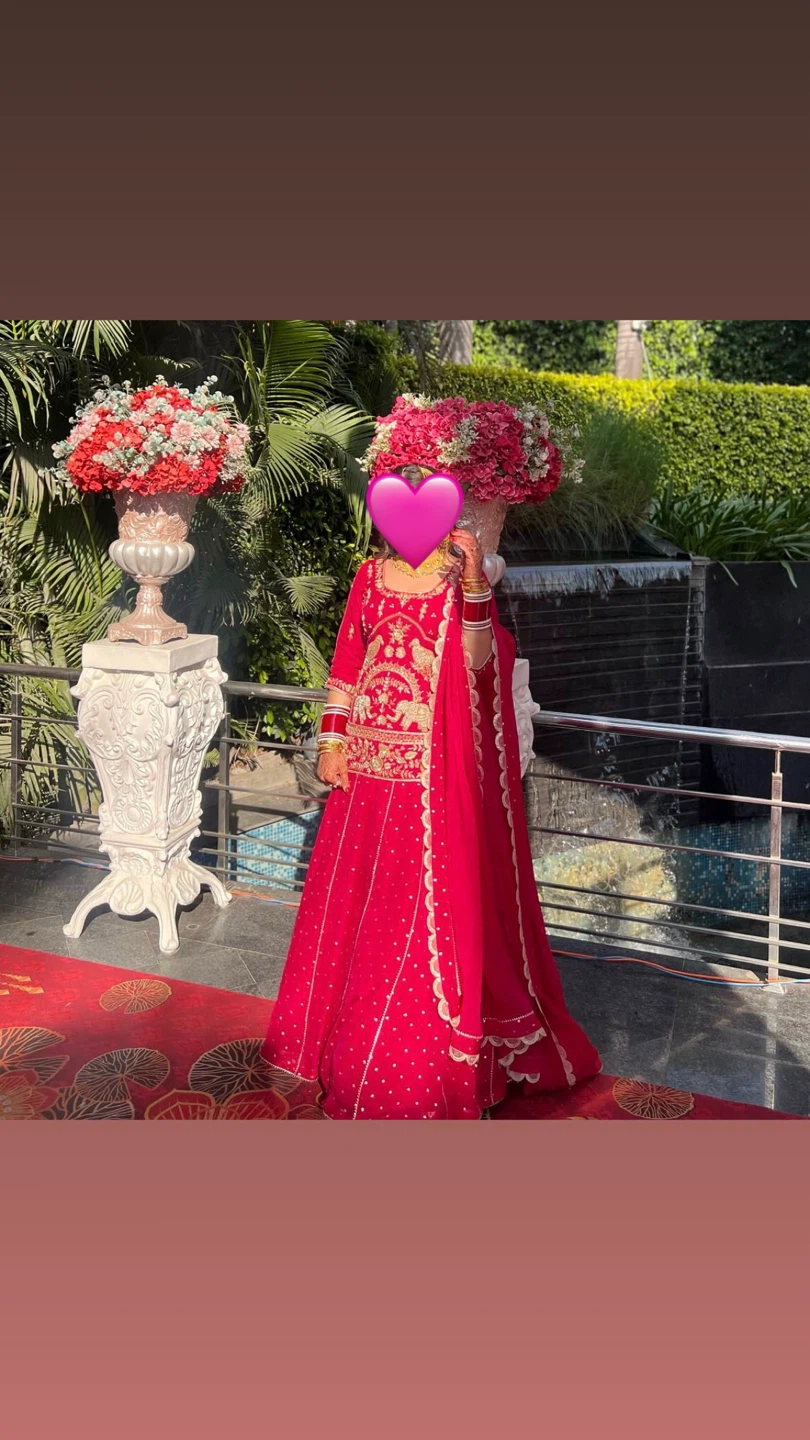 Lehenga with Embroidery
