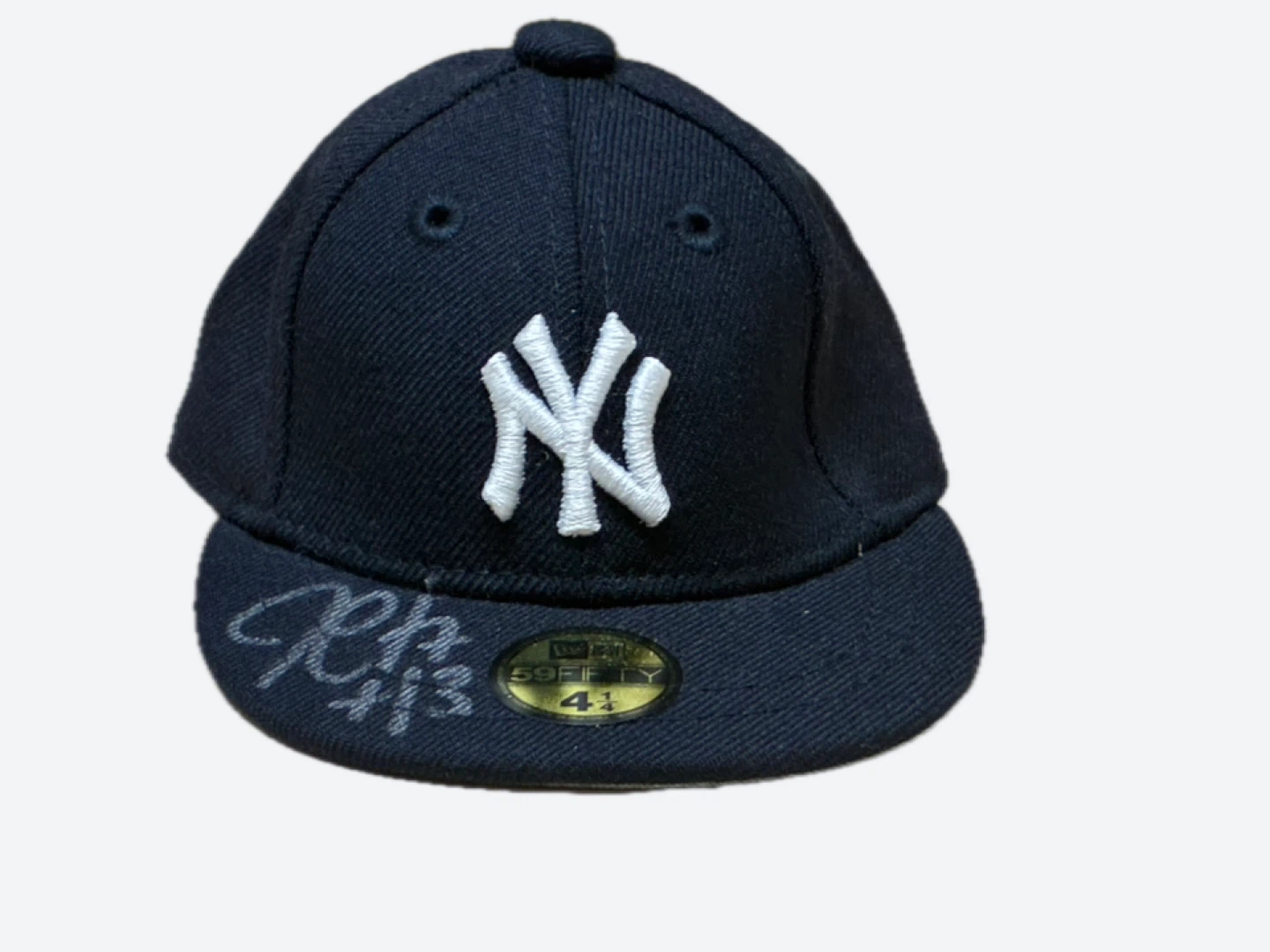 New Era New York Yankees Fitted Baseball Cap Size 4 1/4 - photo 2