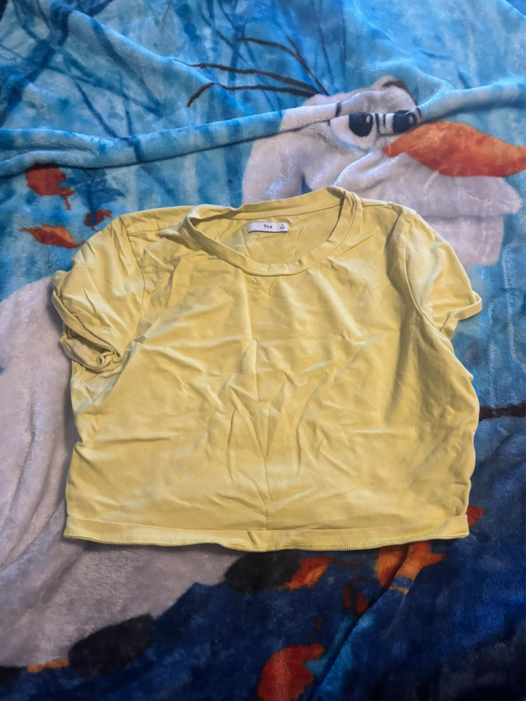 Tna Yellow T-Shirt Size S