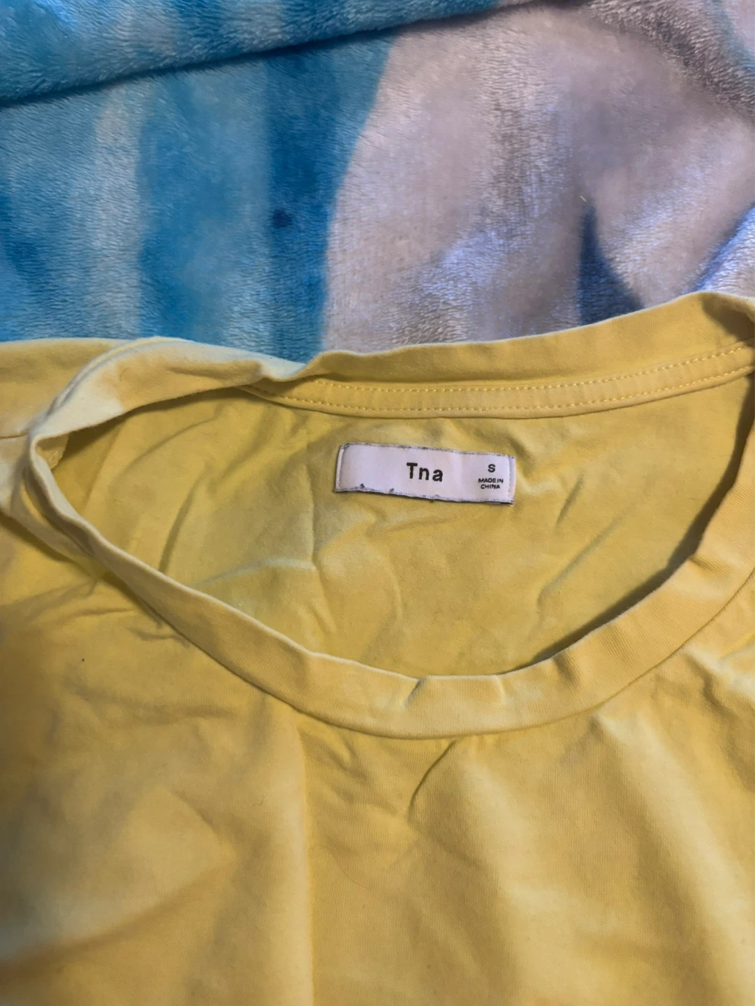 Tna Yellow T-Shirt Size S - photo 2