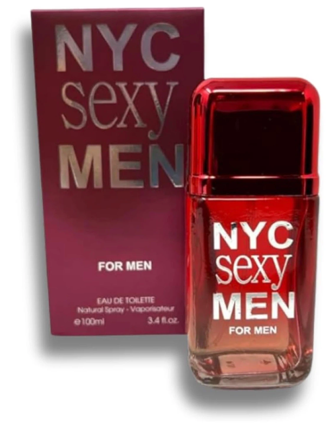 NYC Sexy Men Eau de Toilette Natural Spray 3.4 fl.oz.