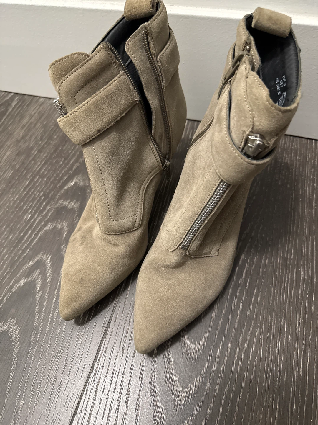 Suede Ankle Boots - photo 4