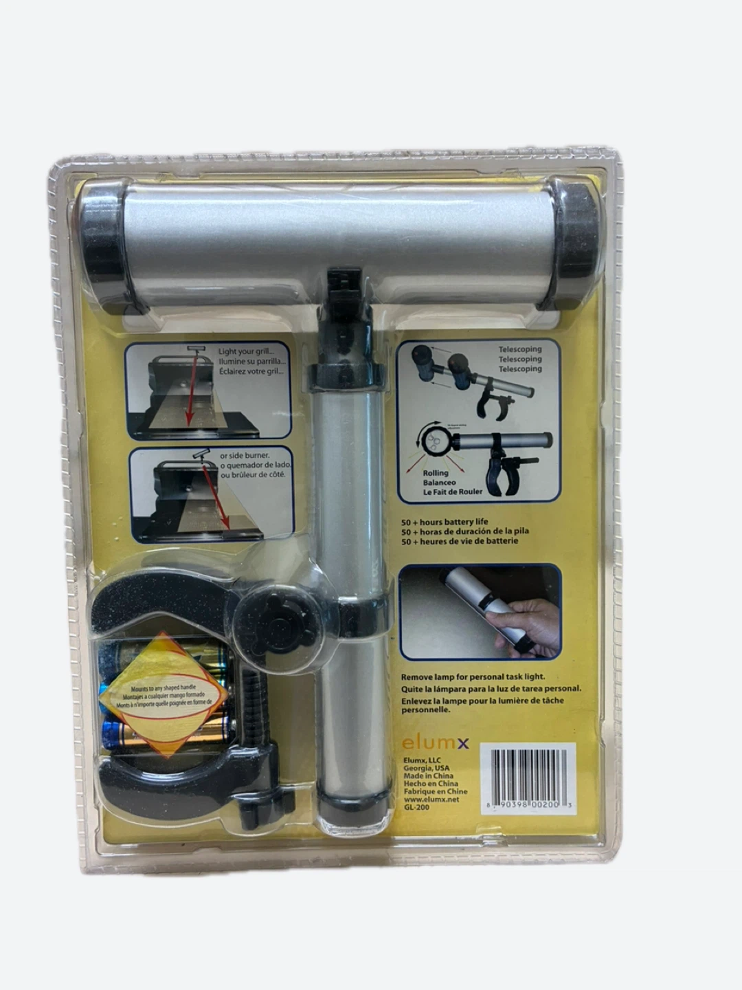 Tasko Barbeque Grill Light with Telescoping Arm - photo 2