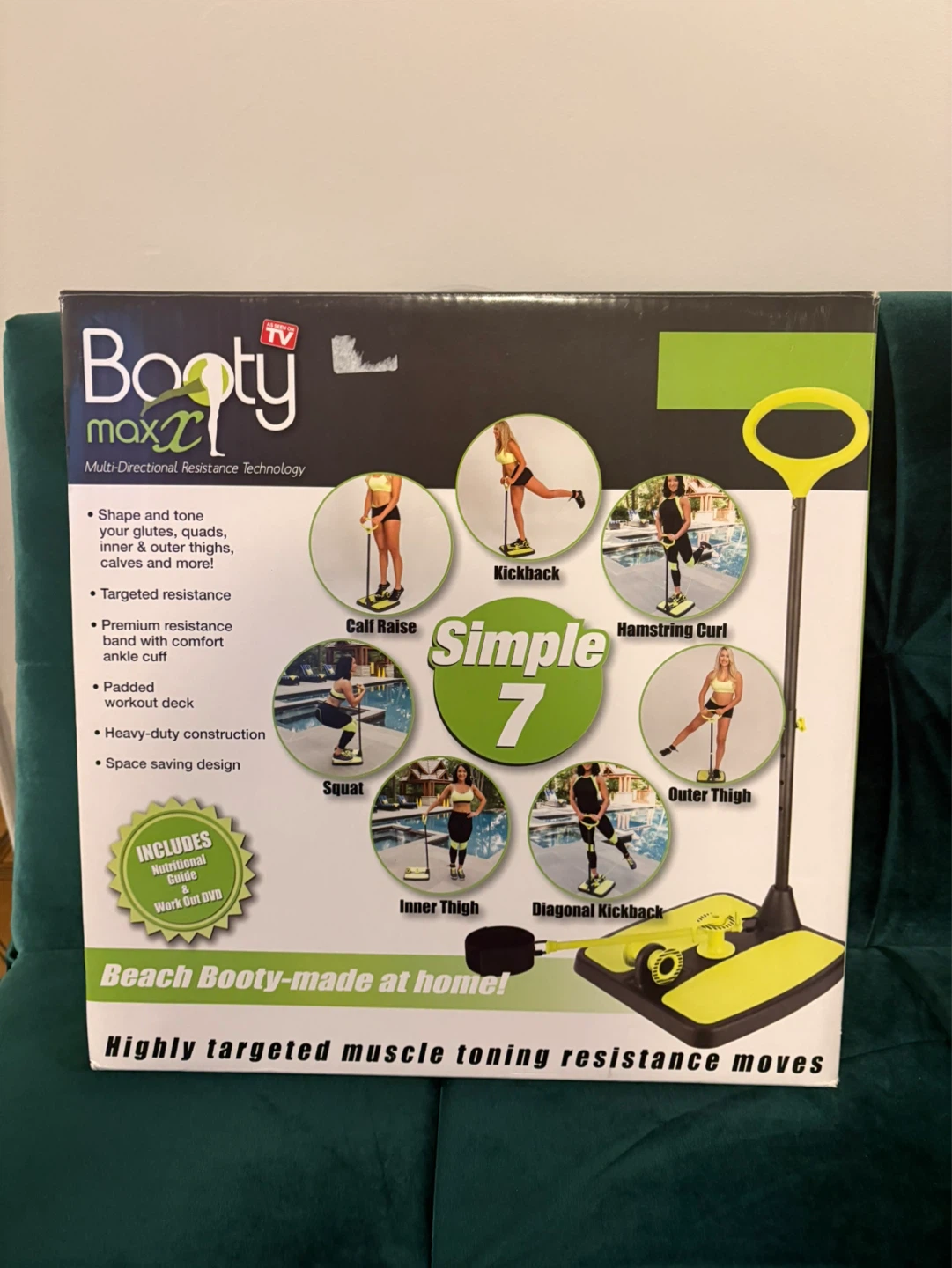 Booty Maxx Resistance Exercise Machine