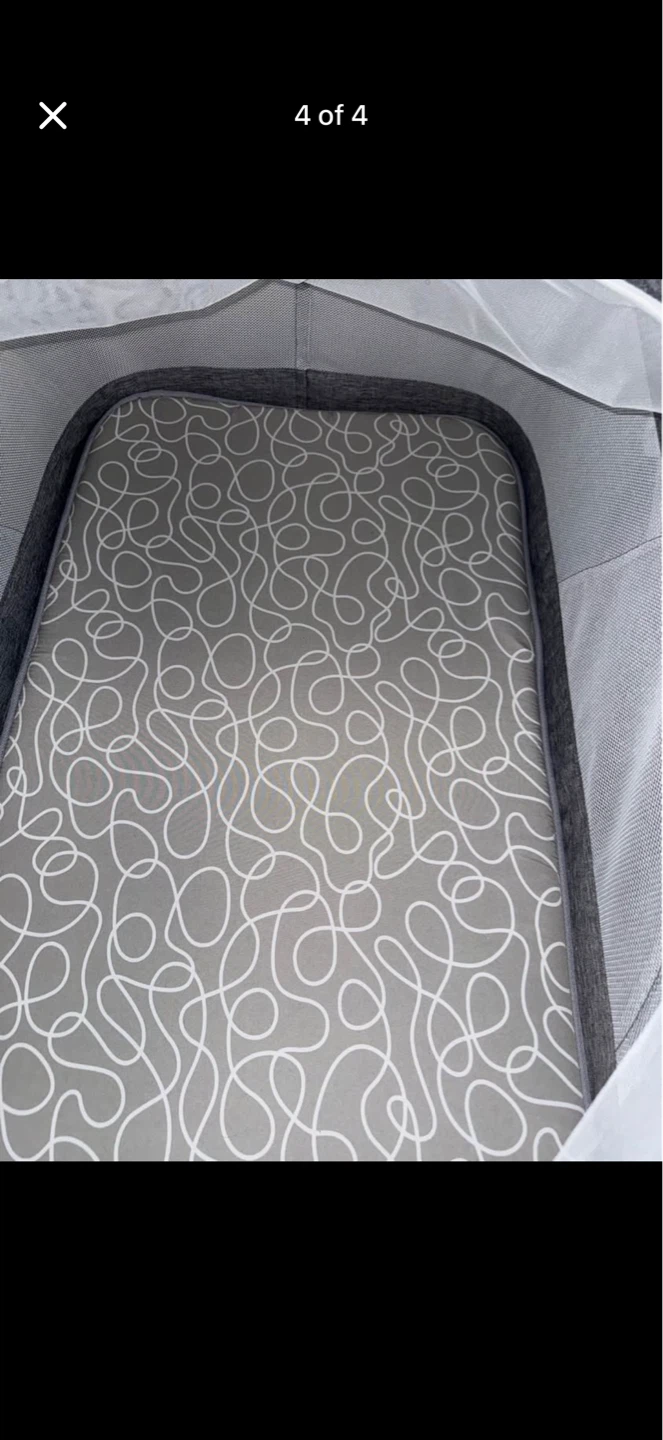 Grey Bassinet with Stand - photo 3
