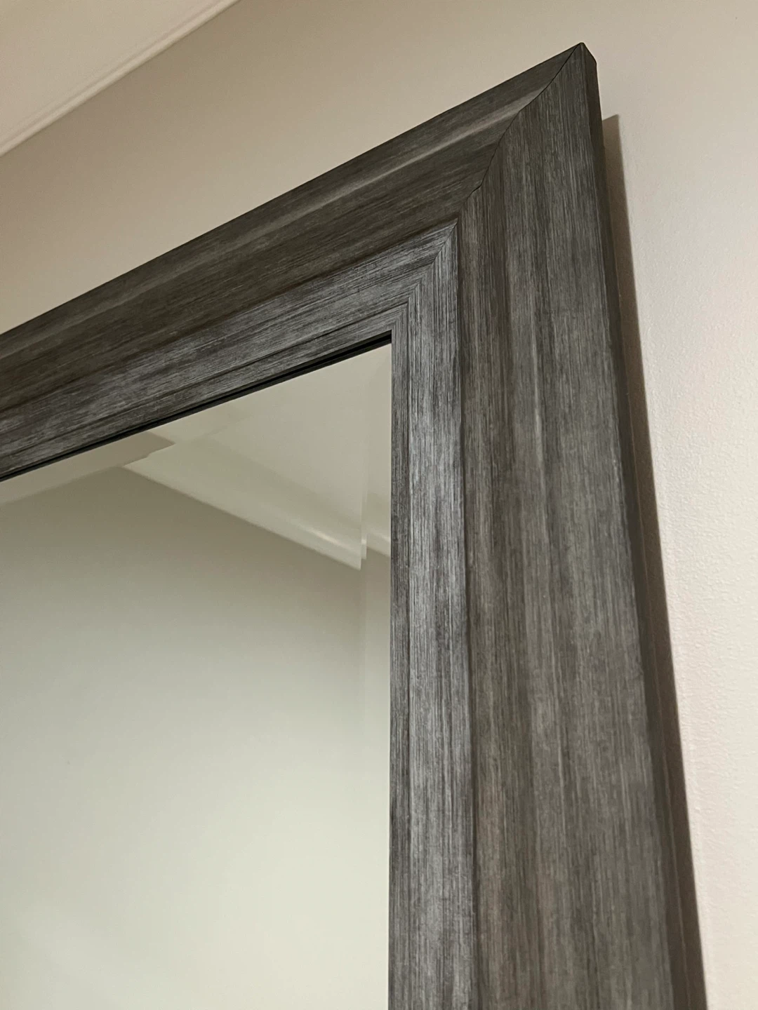 Full Length Grey Framed Mirror - photo 2