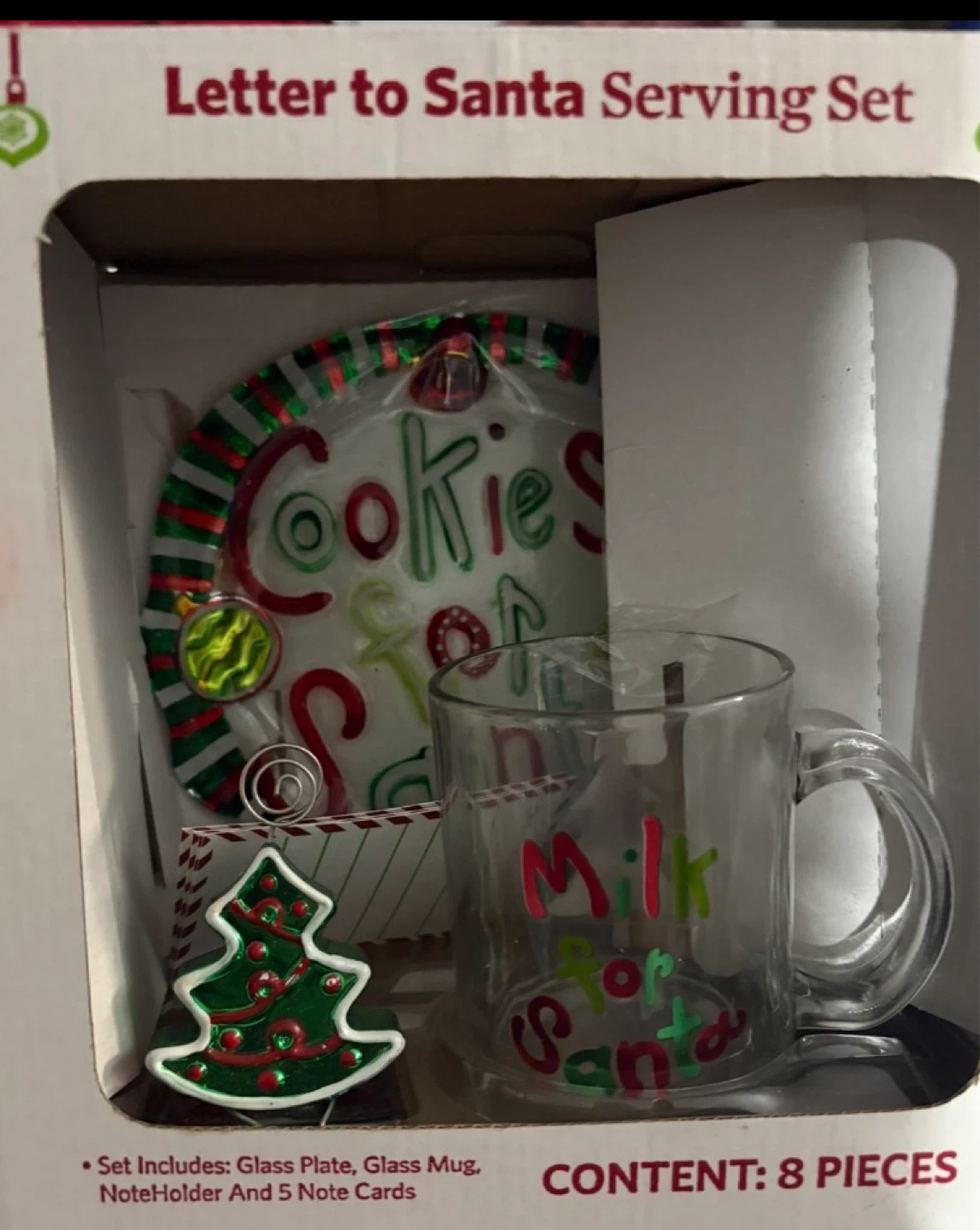 Letter to Santa Serving Set *Brand New*