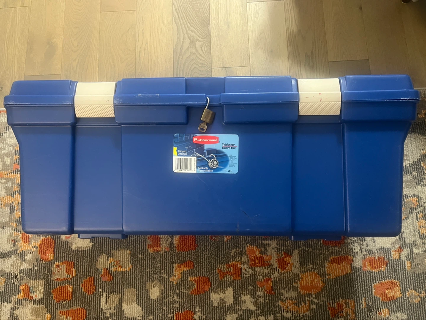 Rubbermaid Totelocker Storage Bin