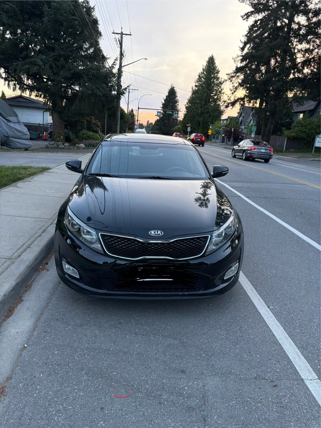 Black Kia Optima Sedan - photo 2