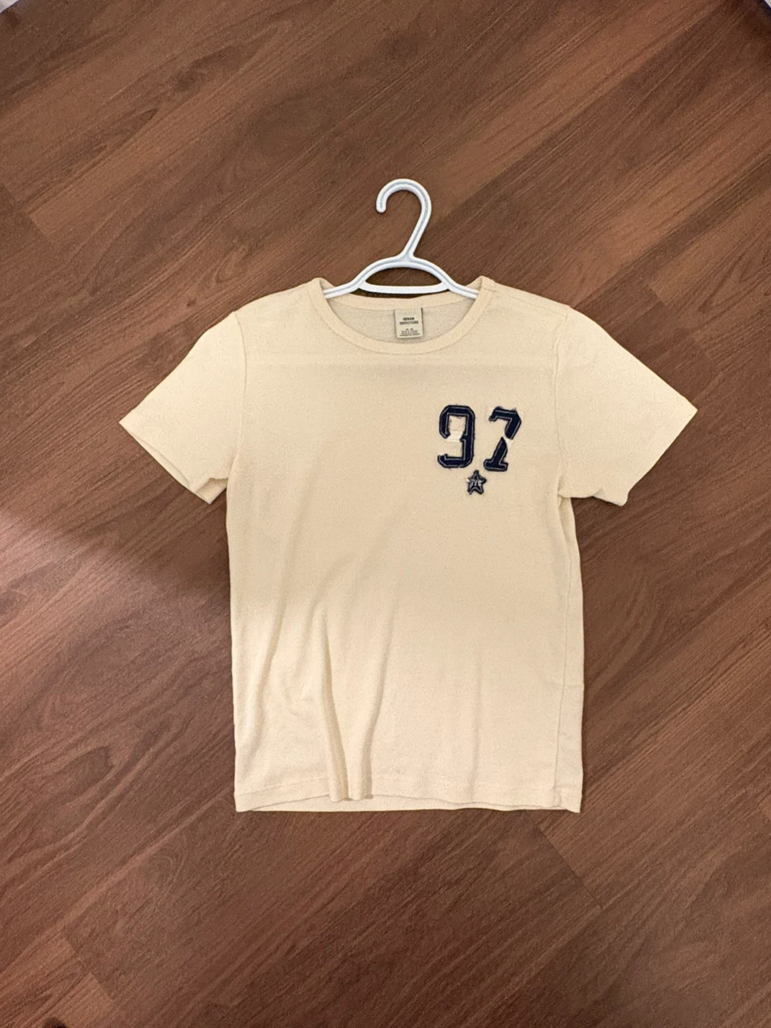 Urban Outfitters Cream Graphic T-Shirt